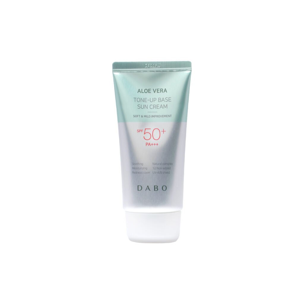 Dabo Aloe Vera Tone-Up Base Sun Cream 70 ml - Emart Skincare Bangladesh