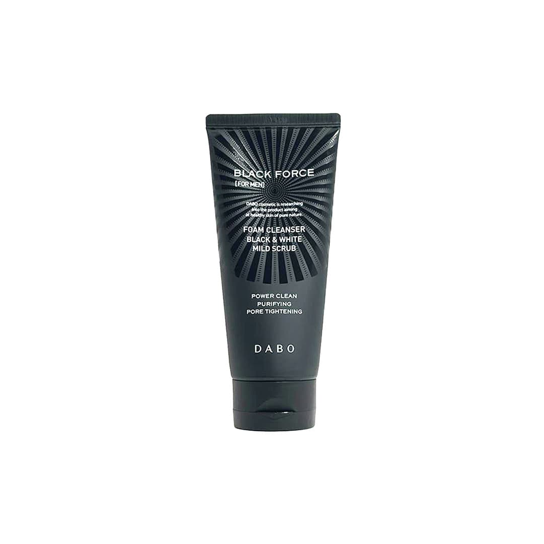 Dabo Black Force For Men Foam Cleanser 120 ml - Emart Skincare Bangladesh