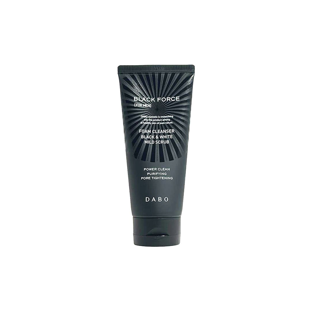 Dabo Black Force For Men Foam Cleanser 120 ml - Emart Skincare Bangladesh