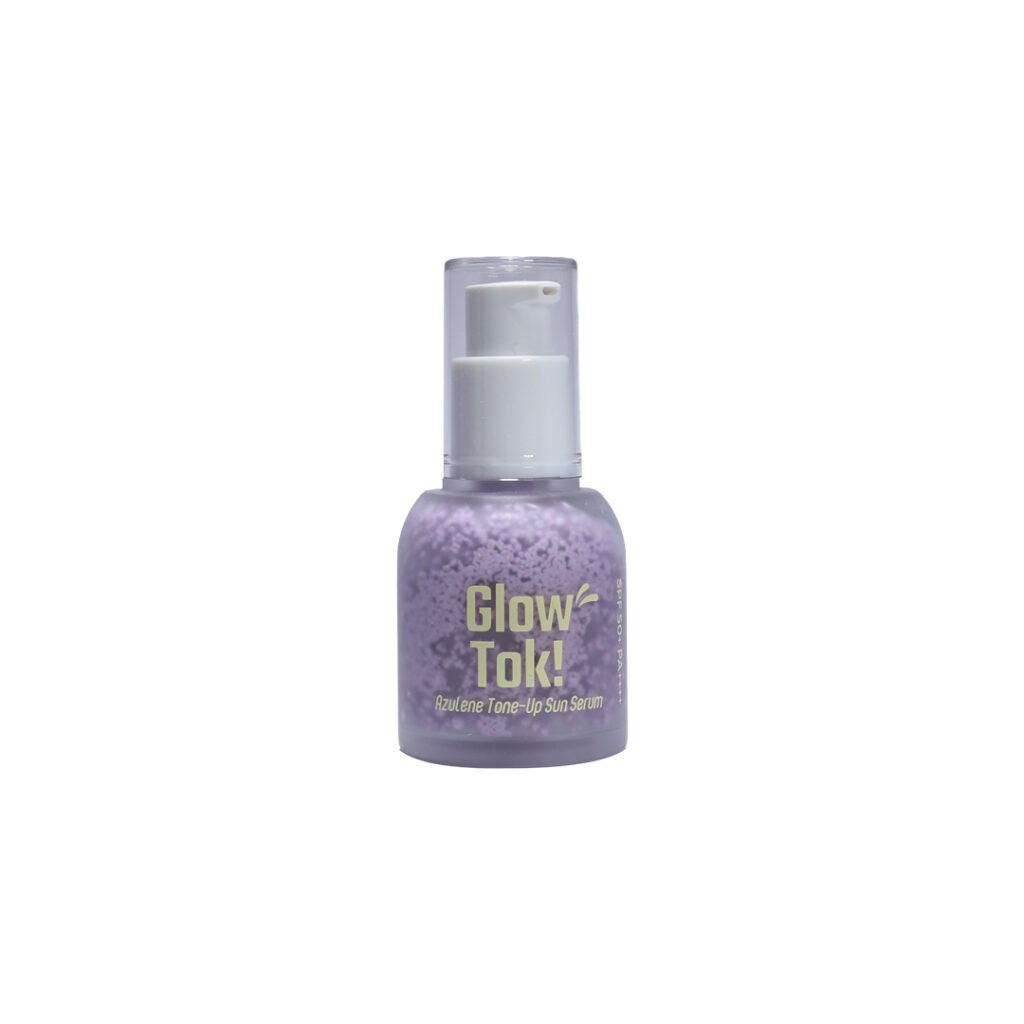 Dabo Glow Tok Azulene Tone Up Sun Serum SPF 50+ PA++++ 30 ml - Emart Skincare Bangladesh