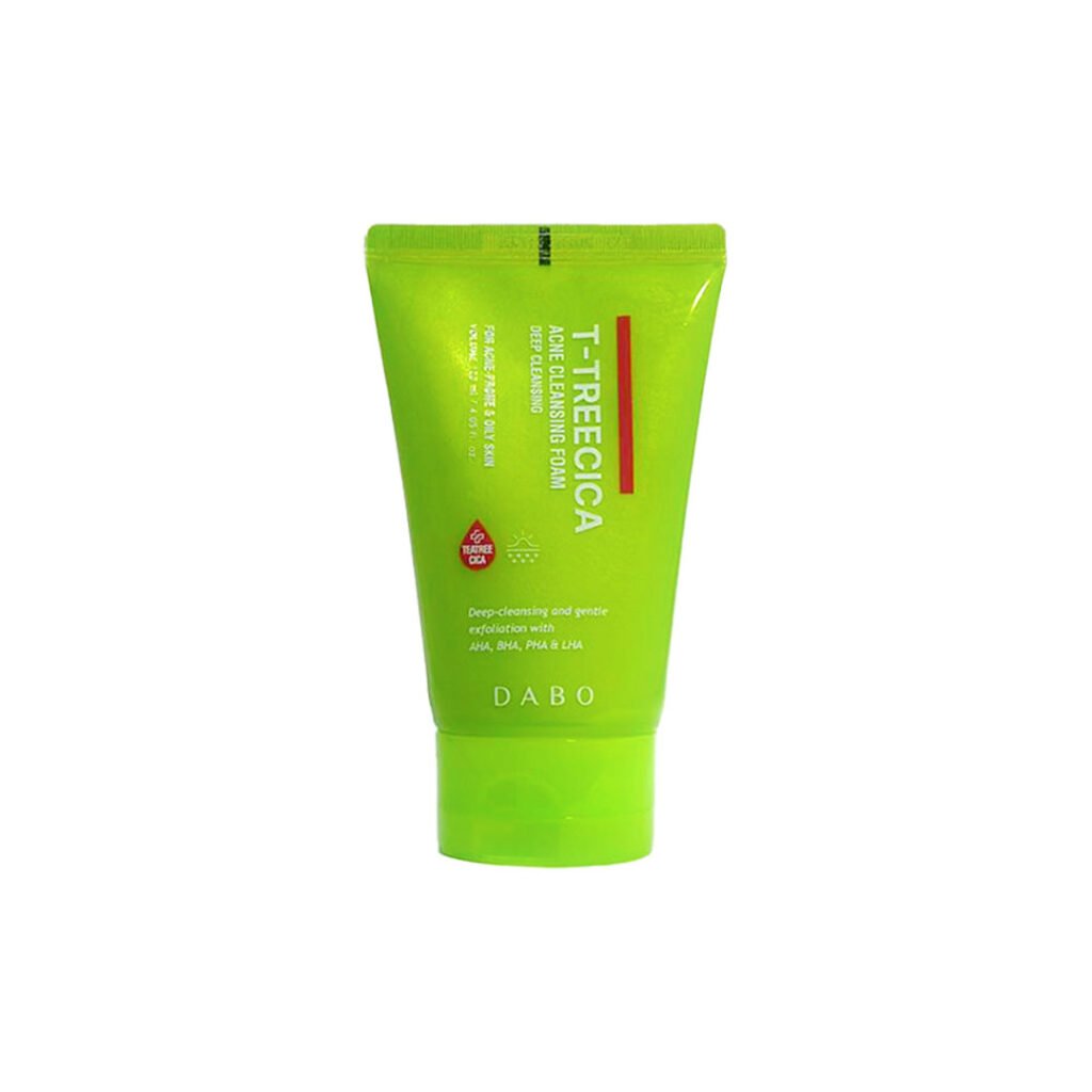 Dabo T-Tree Cica Acne Cleansing Foam 120 ml - Emart Skincare Bangladesh