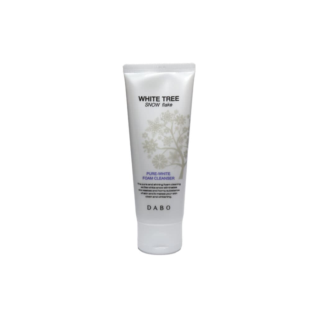 Dabo White Tree Saow Flake Pure White Foam Cleanser 150 ml - Emart Skincare Bangladesh