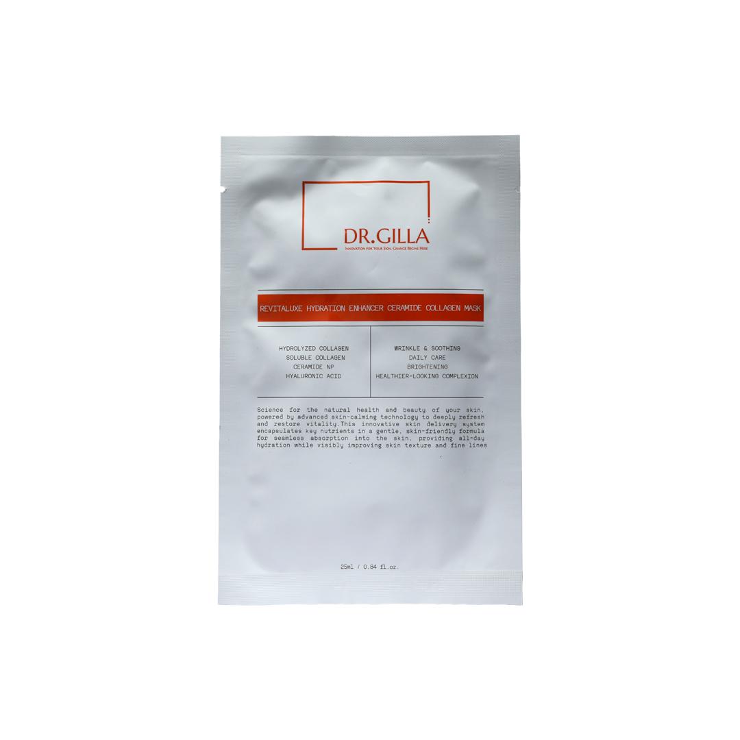 Dr. Gilla Revitaluxe Hydration Enhancer Ceramide Collagen Mask 25 ml - Emart Skincare Bangladesh