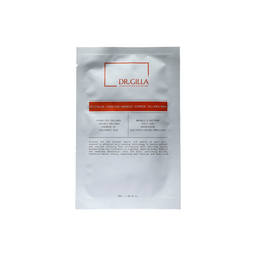 Dr. Gilla Revitaluxe Hydration Enhancer Ceramide Collagen Mask 25 ml - Emart Skincare Bangladesh