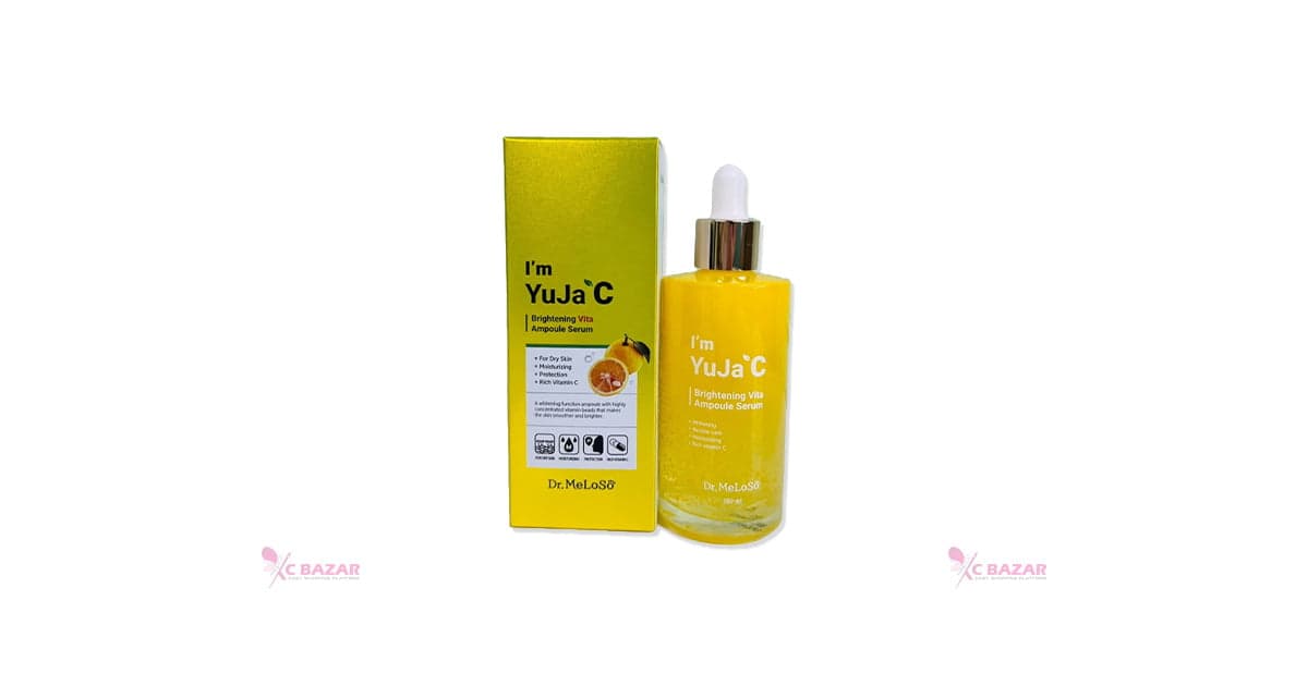 Dr.Meloso im Yuja C Brightening Vita Ampoule Serum 100ml - Emart Skincare Bangladesh