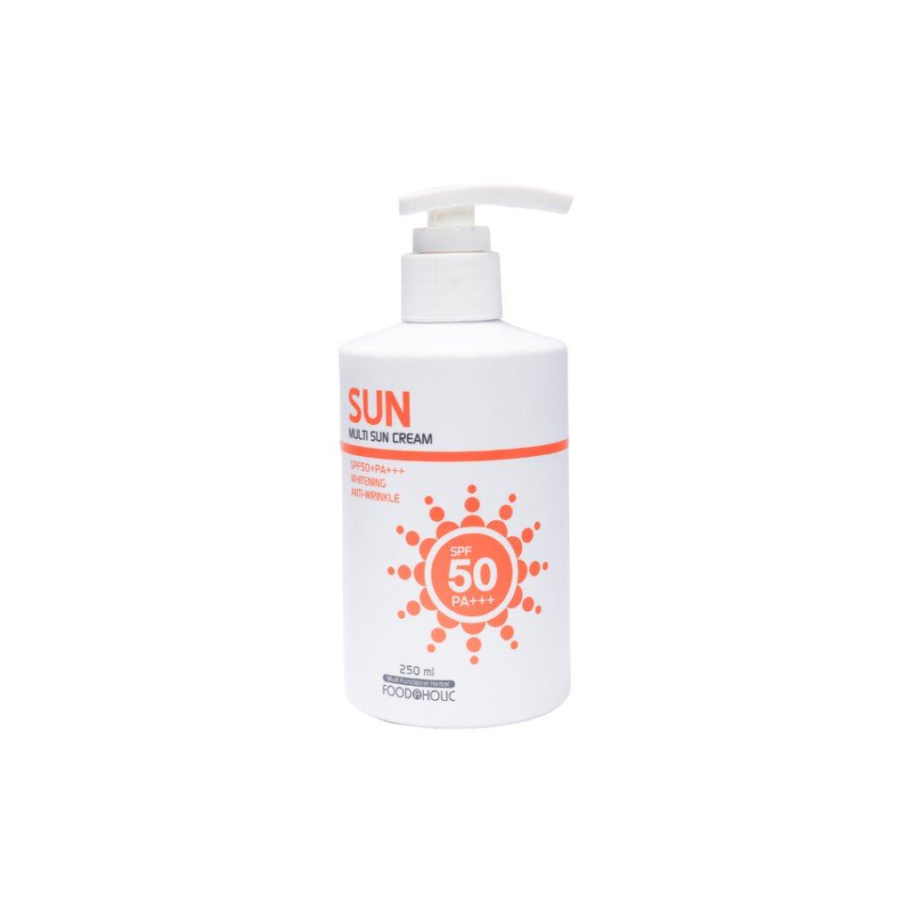 FOODAHOLIC Multi Sun Cream SPF50+PA+++ 250 ml - Emart Skincare Bangladesh
