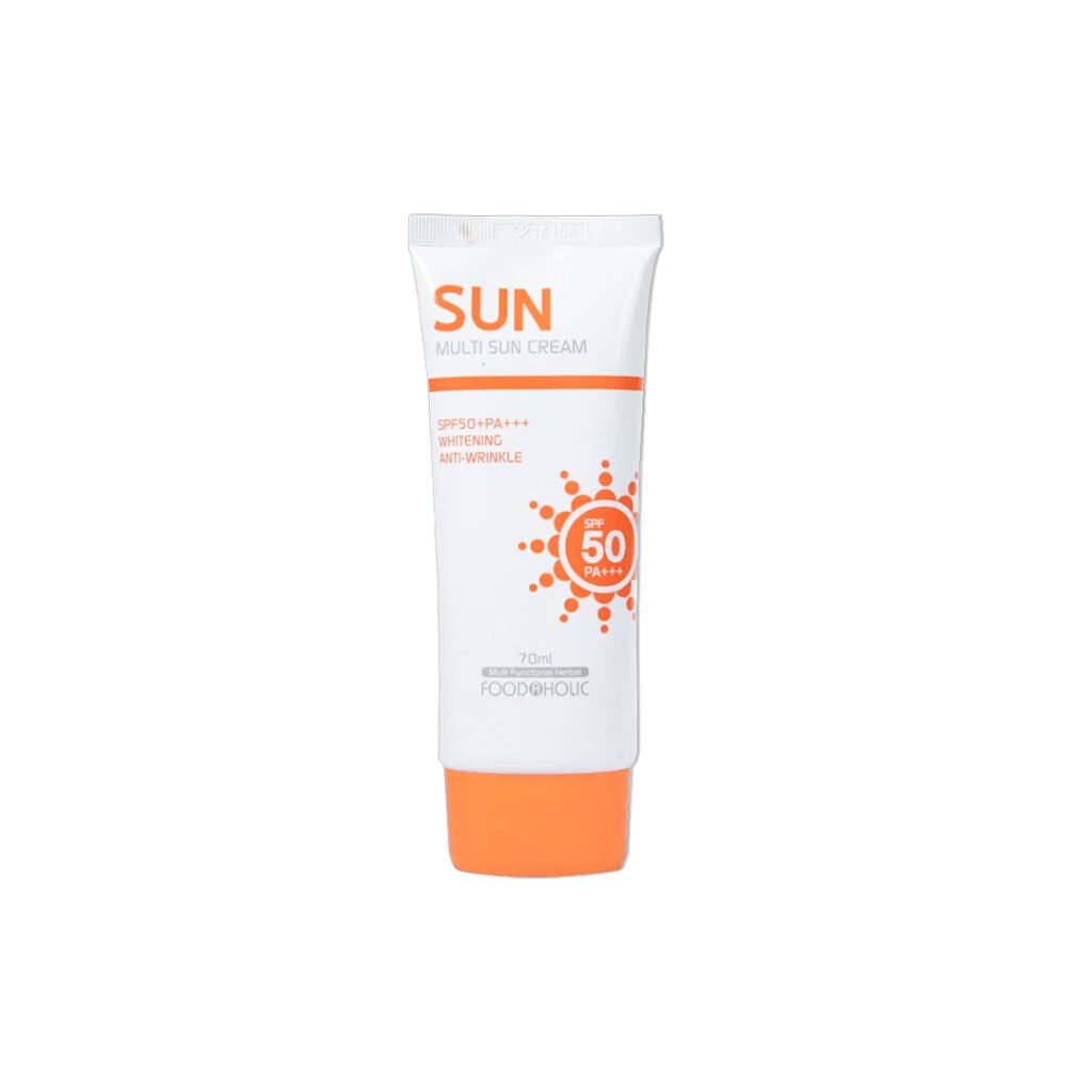 FOODAHOLIC Multi Sun Cream SPF50+PA+++ 70 ml - Emart Skincare Bangladesh
