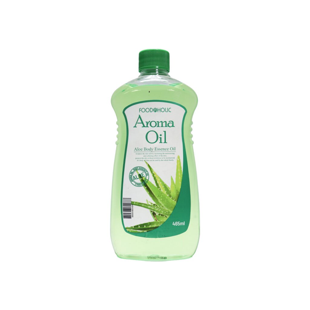 Foodaholic Aroma Oil Aloe Body Essence Oil 465ml - Emart Skincare Bangladesh