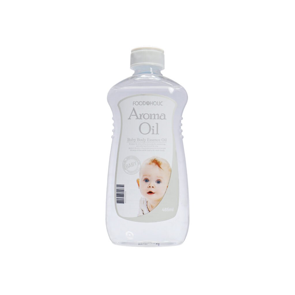 Foodaholic Aroma Oil Baby Body Essence Oil 465ml - Emart Skincare Bangladesh