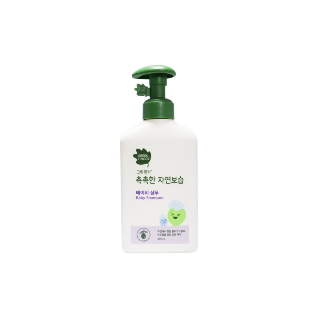 Green Finger Chokchok Natural Moisturizing Baby Shampoo 320 ml - Emart Skincare Bangladesh