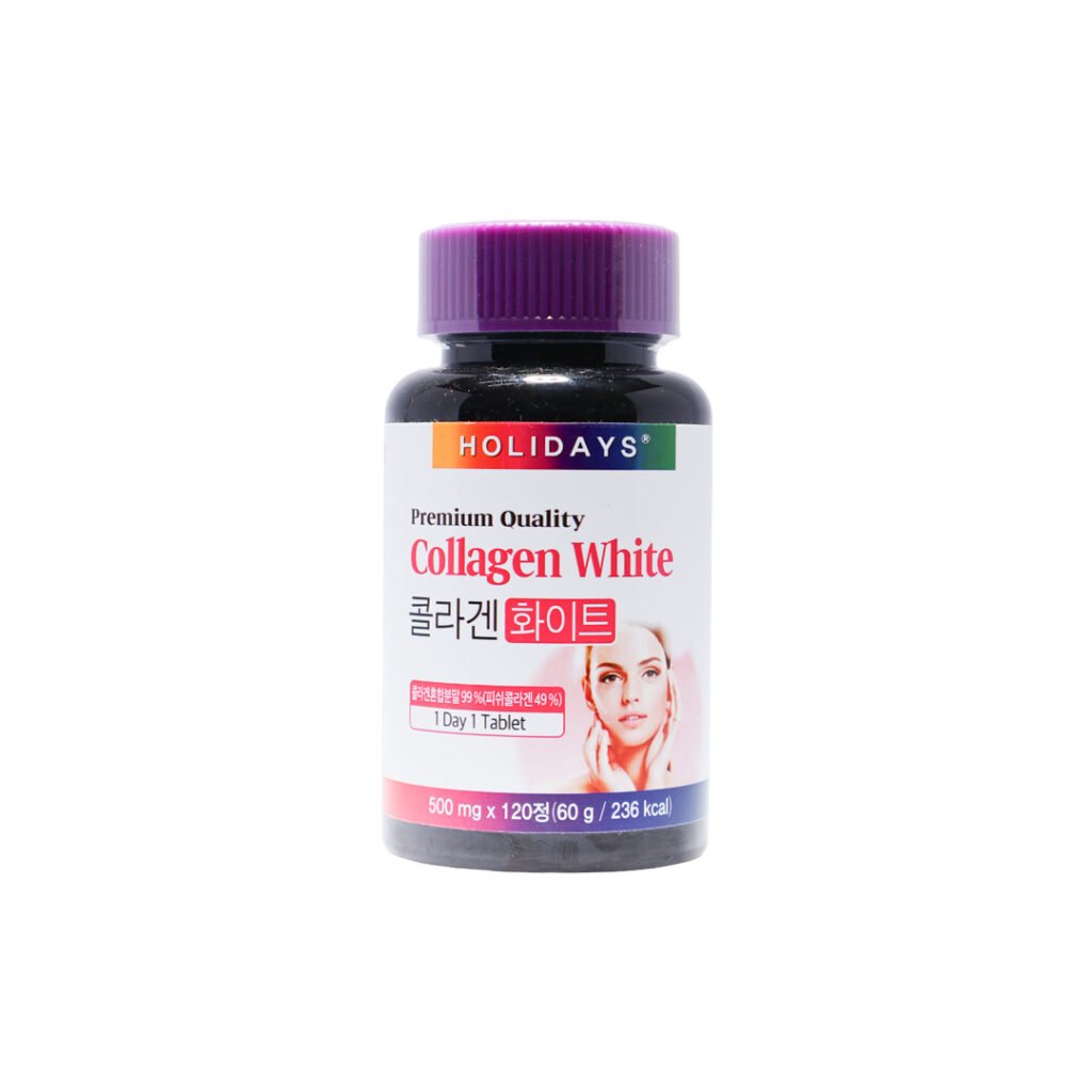 Holidays Premium Quality Collagen White Tablet 60 g - Emart Skincare Bangladesh