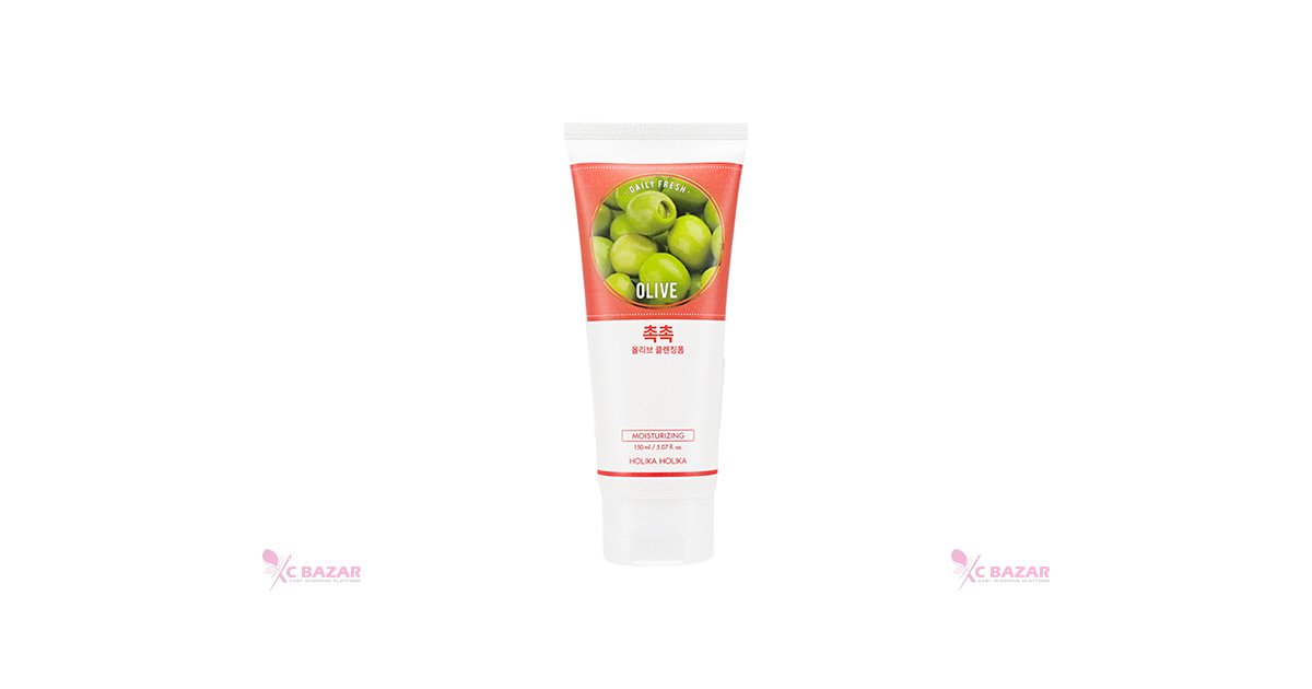 Holika Holika Daily Fresh Olive Cleansing Foam 150 ml face cleanser or face wash price in Bangladesh at Emart