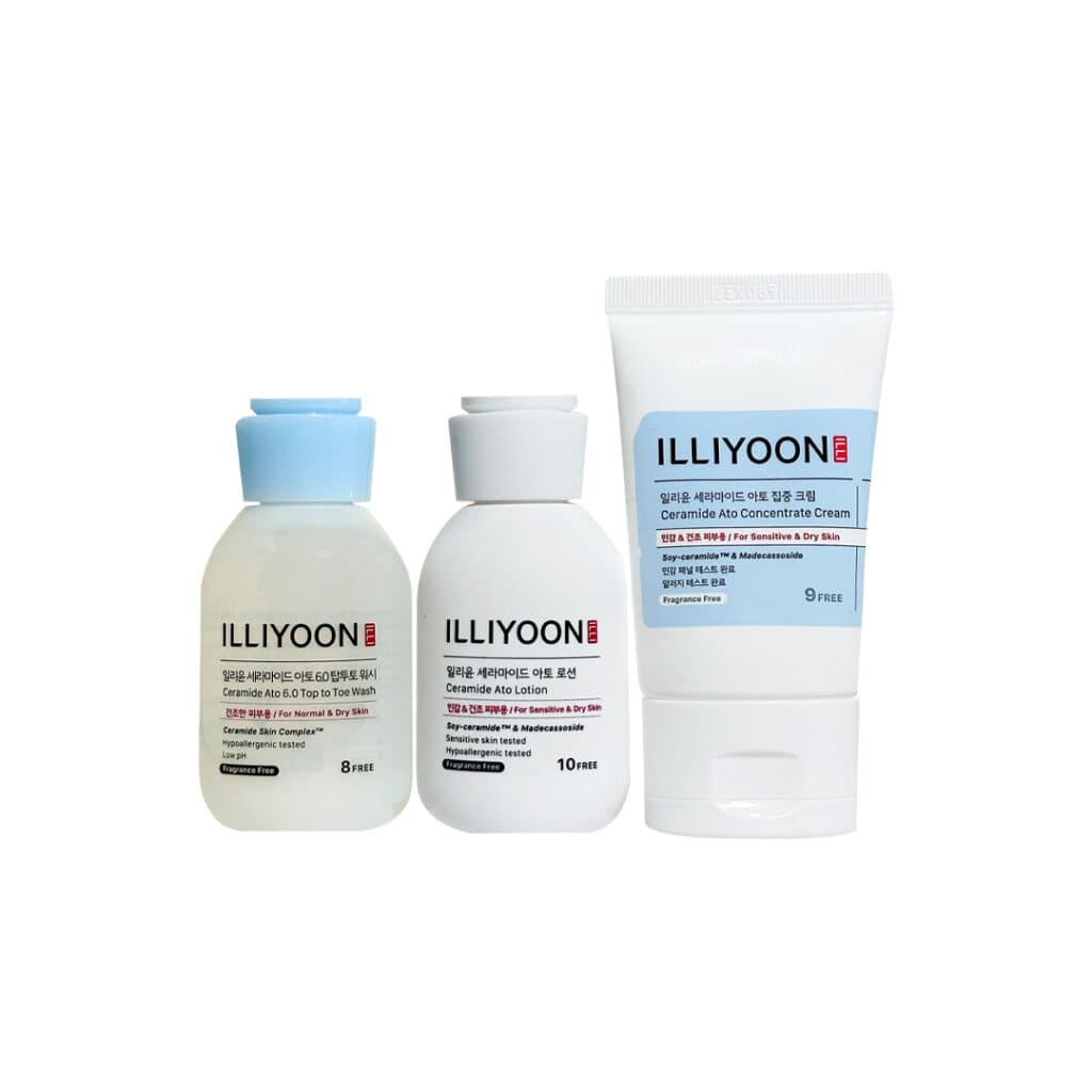 ILLIYOON Upgrade Ceramide Ato Trial Kit - Emart Skincare Bangladesh