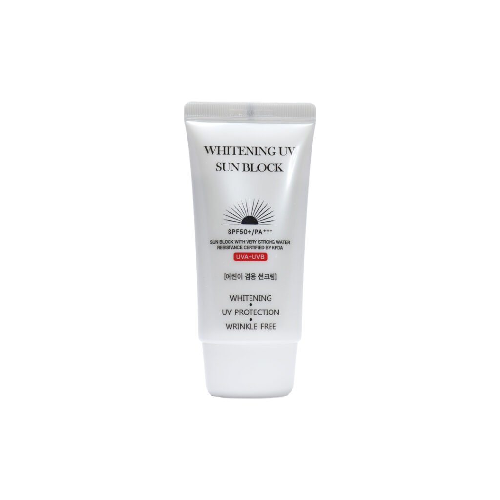 Jigott Whitening UV Sun Block SPF 50+/PA +++ 70 ml - Emart Skincare Bangladesh
