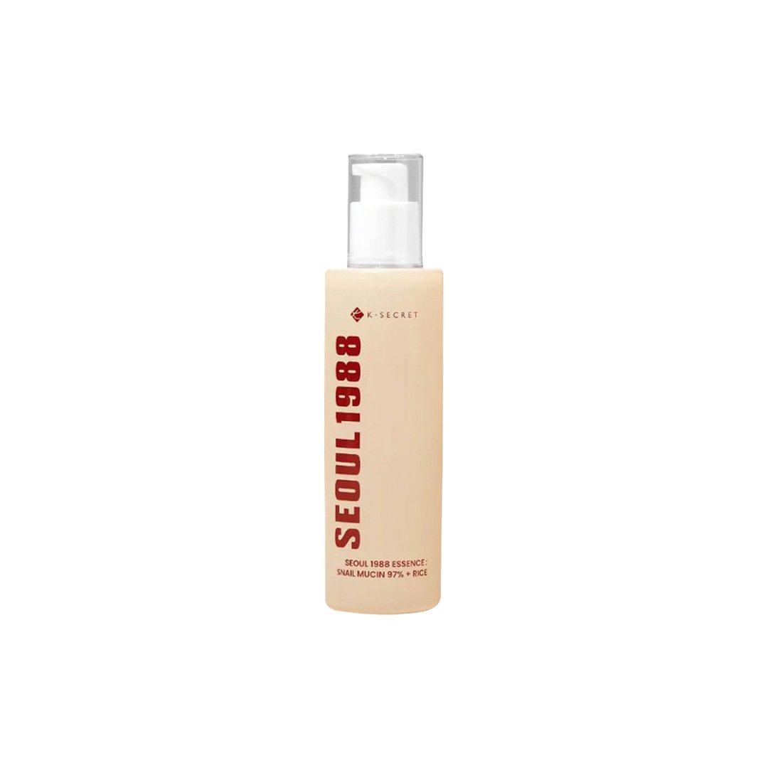 K-Secret Seoul 1988 Essence: Snail Mucin 97% + Rice 100 ml - Emart Skincare Bangladesh
