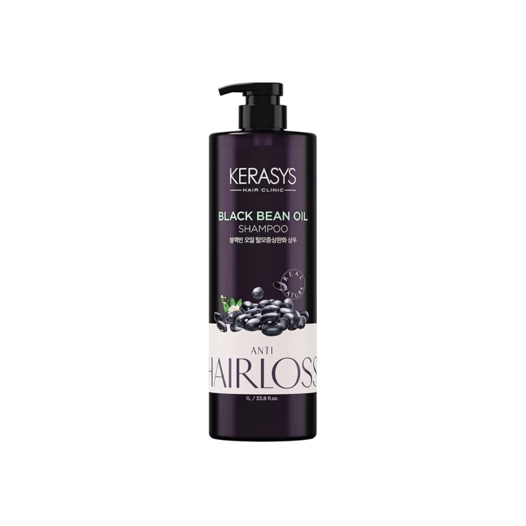 Kerasys Black Bean Oil Shampoo 1 L - Emart Skincare Bangladesh