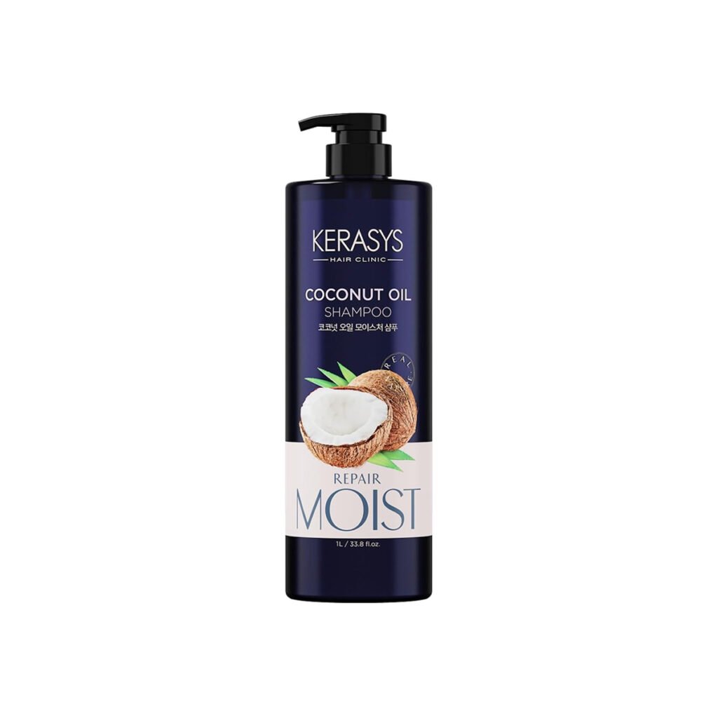 Kerasys Coconut Oil Shampoo 1 L - Emart Skincare Bangladesh