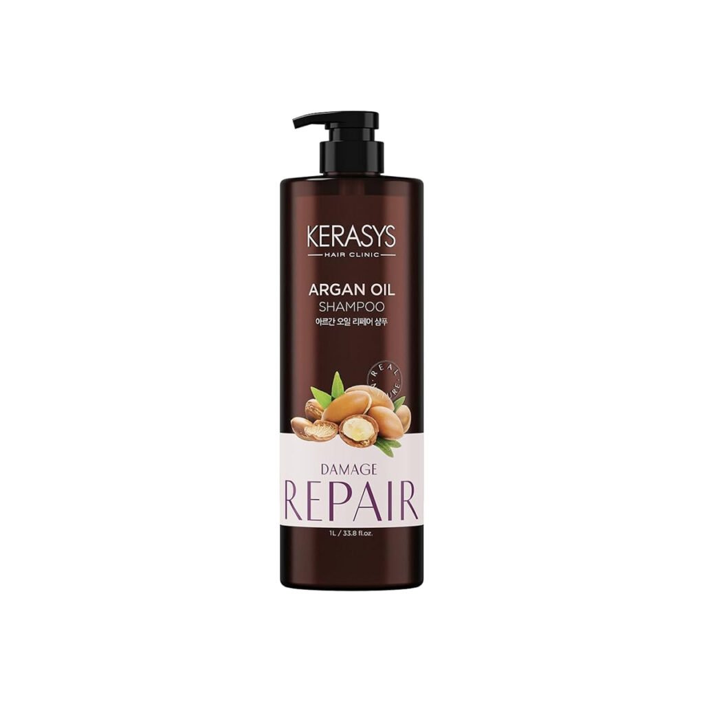 Kerasys Hair Clinic Argan Oil Shampoo 1L - Emart Skincare Bangladesh