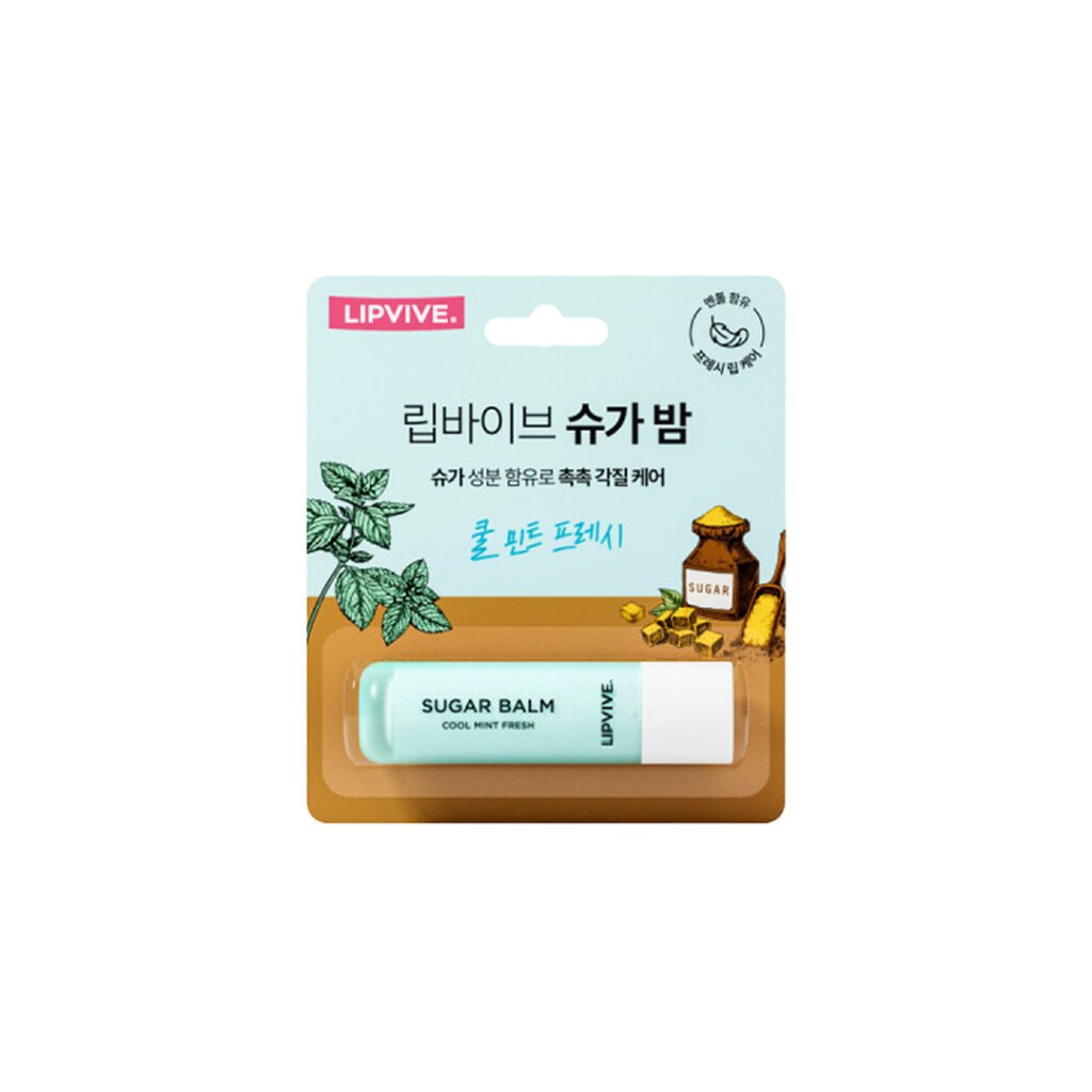 Lipvive Sugar Balm – Cool Mint Fresh 4.8g - Emart Skincare Bangladesh