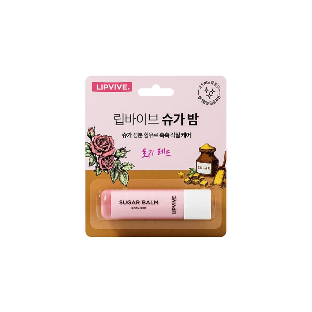 Lipvive Sugar Balm – Rosy Red 4.8 g - Emart Skincare Bangladesh