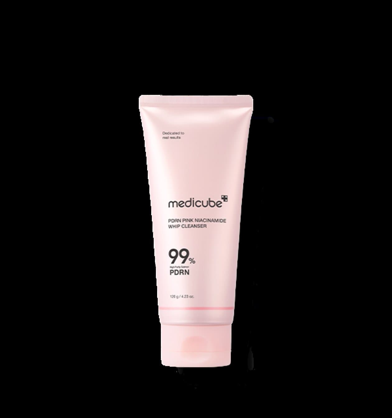 Medicube PDRN PINK NIACINEAMIDE WHIP CLEANSER 120g - Emart Skincare Bangladesh