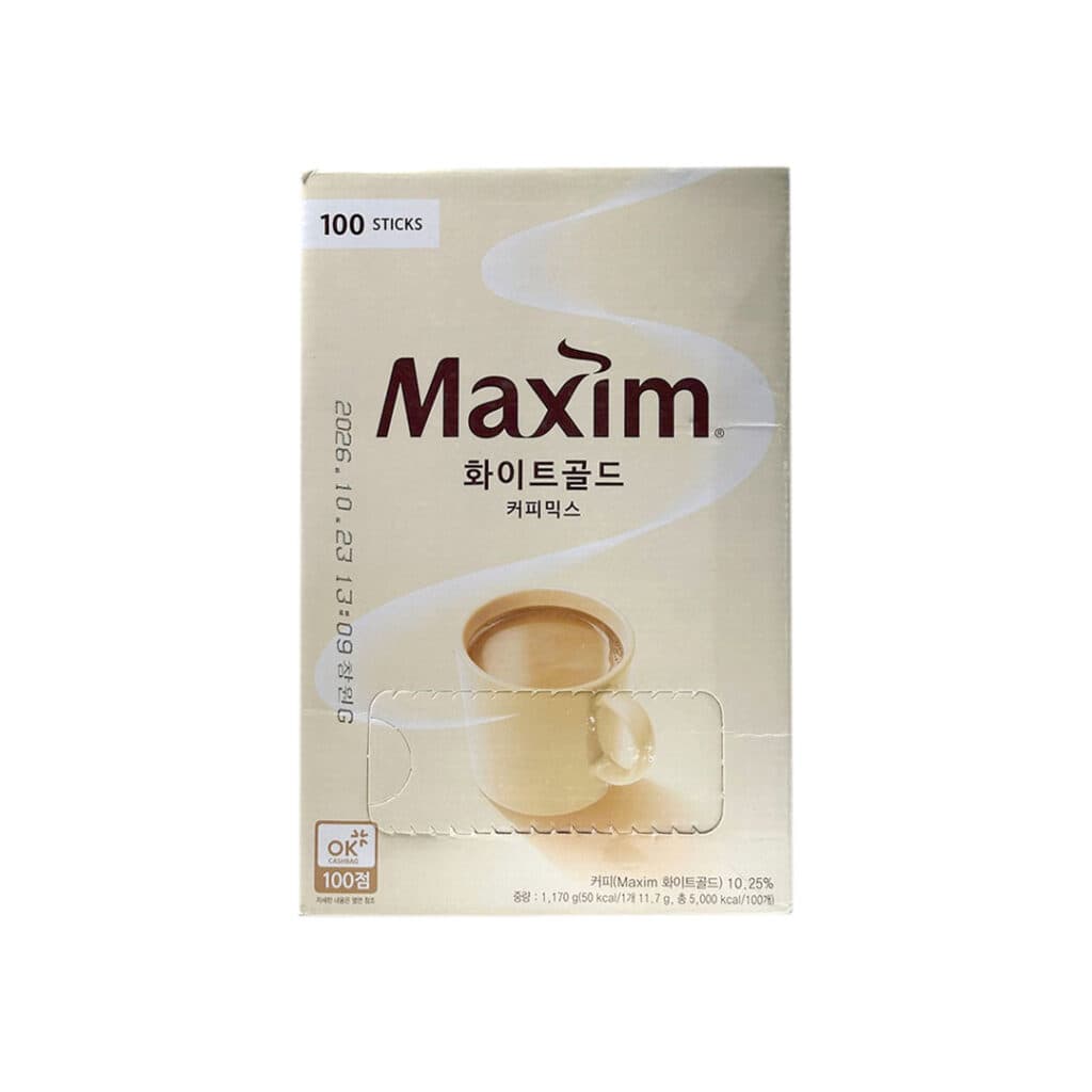 Maxim Maxim White Gold Coffee Mix 100 Sticks - Emart Skincare Bangladesh