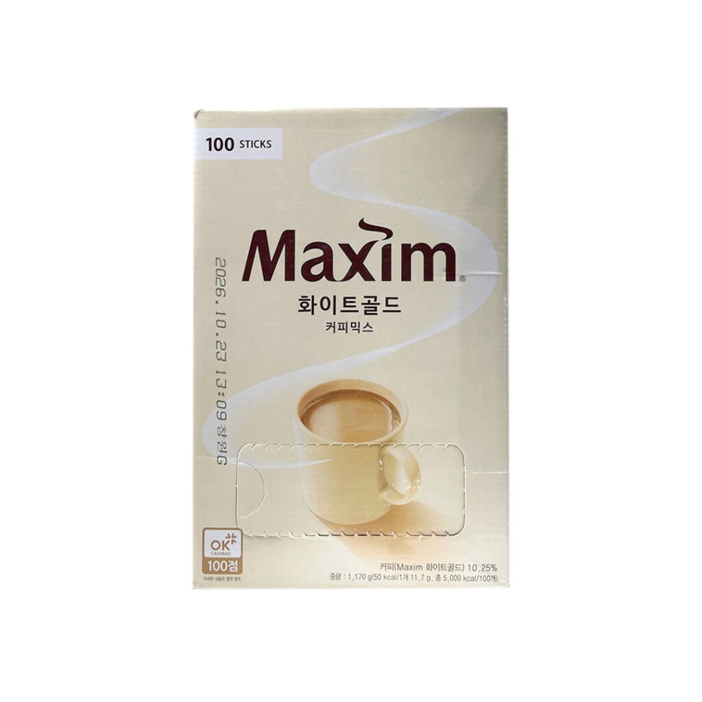 Maxim Maxim White Gold Coffee Mix 100 Sticks - Emart Skincare Bangladesh