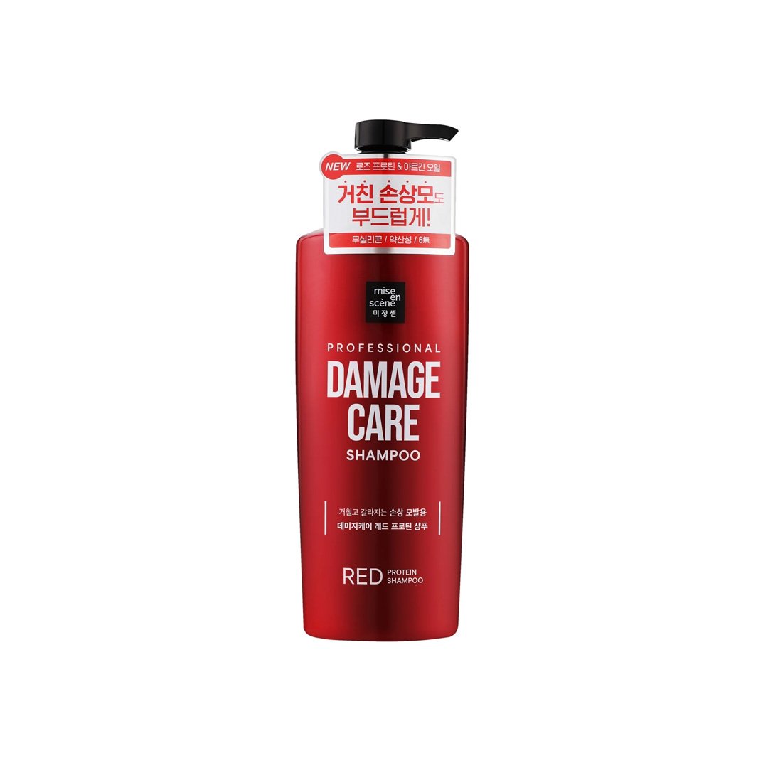 Mise En Scene Damage Care - Red Protein Shampoo 680 ml - Emart Skincare Bangladesh