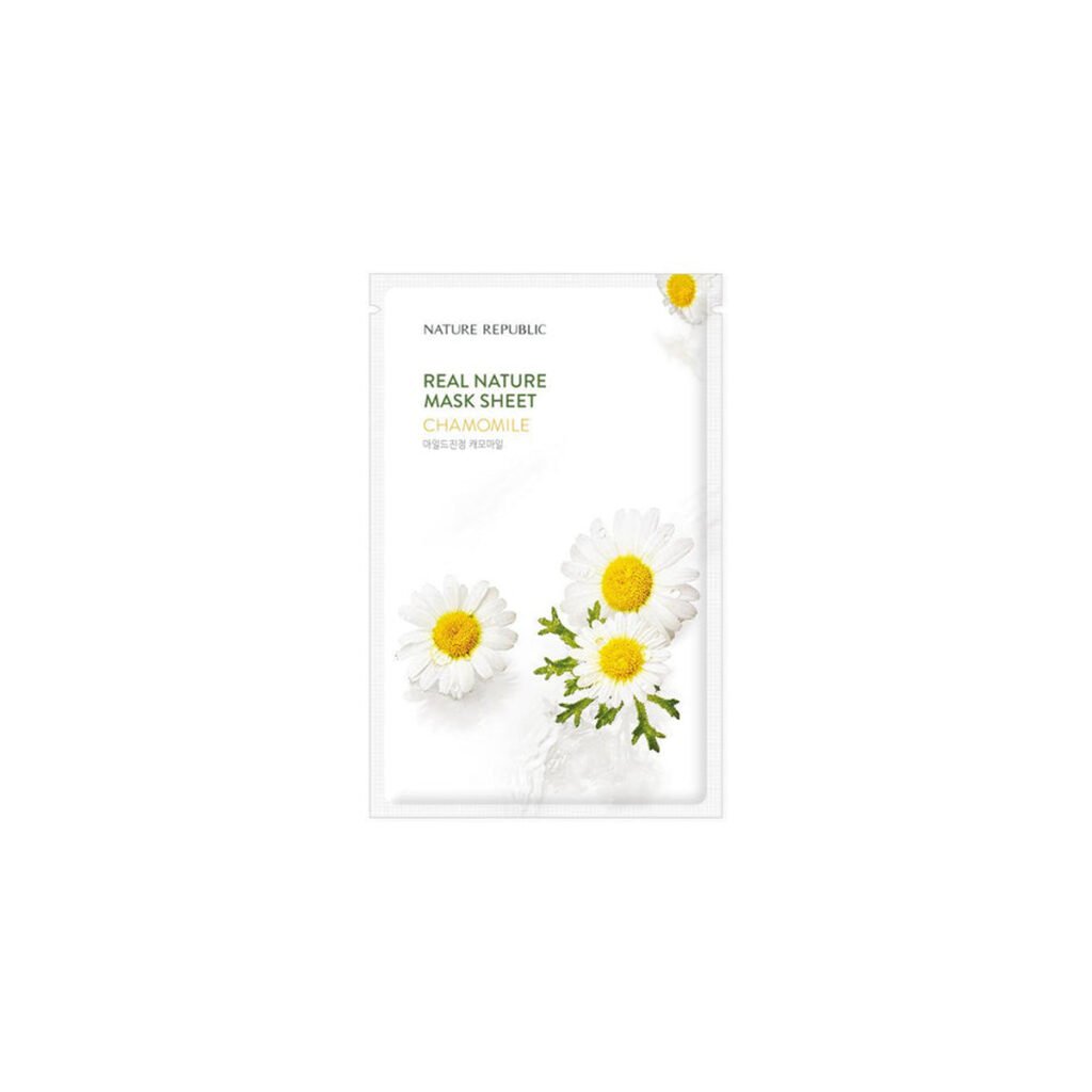 Nature Republic Real Nature Mask Sheet 23 ml – CHAMOMILE - Emart Skincare Bangladesh