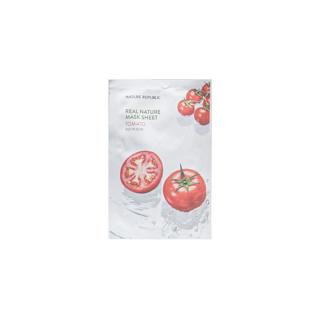 Nature Republic Real Nature Mask Sheet 23 ml – TOMATO - Emart Skincare Bangladesh
