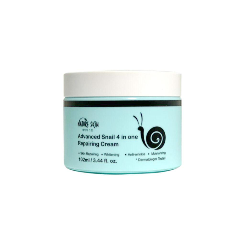 Nature Skin Advanced Snail 4 in one Repairing Cream 102ml - Emart Skincare Bangladesh