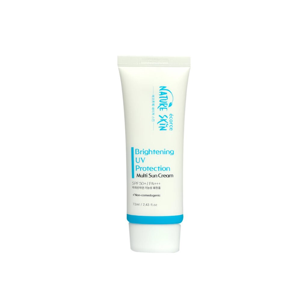 Nature Skin Brightening UV Protection Multi Sun Cream SPF 50+ PA+++ - Emart Skincare Bangladesh