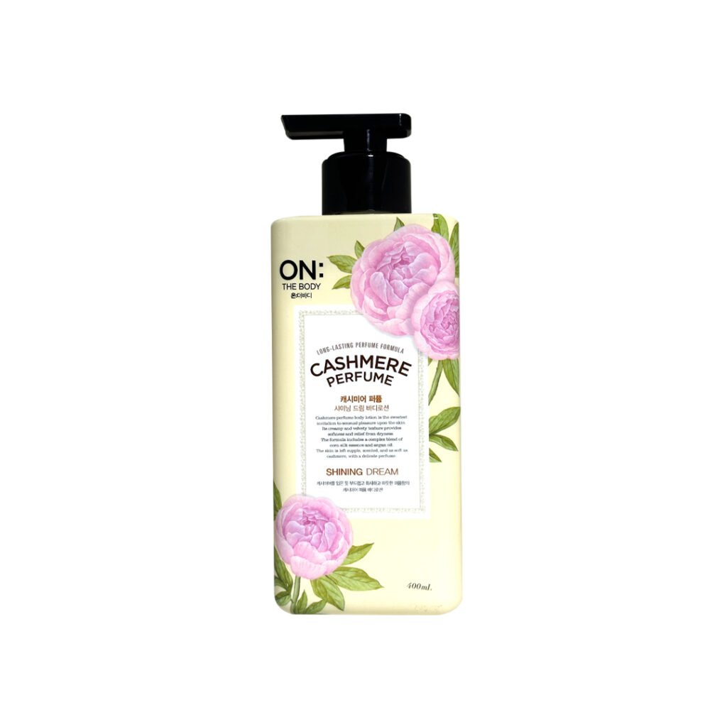 On the body Cashmere Perfume – Shining Dream Body Lotion 400 ml - Emart Skincare Bangladesh