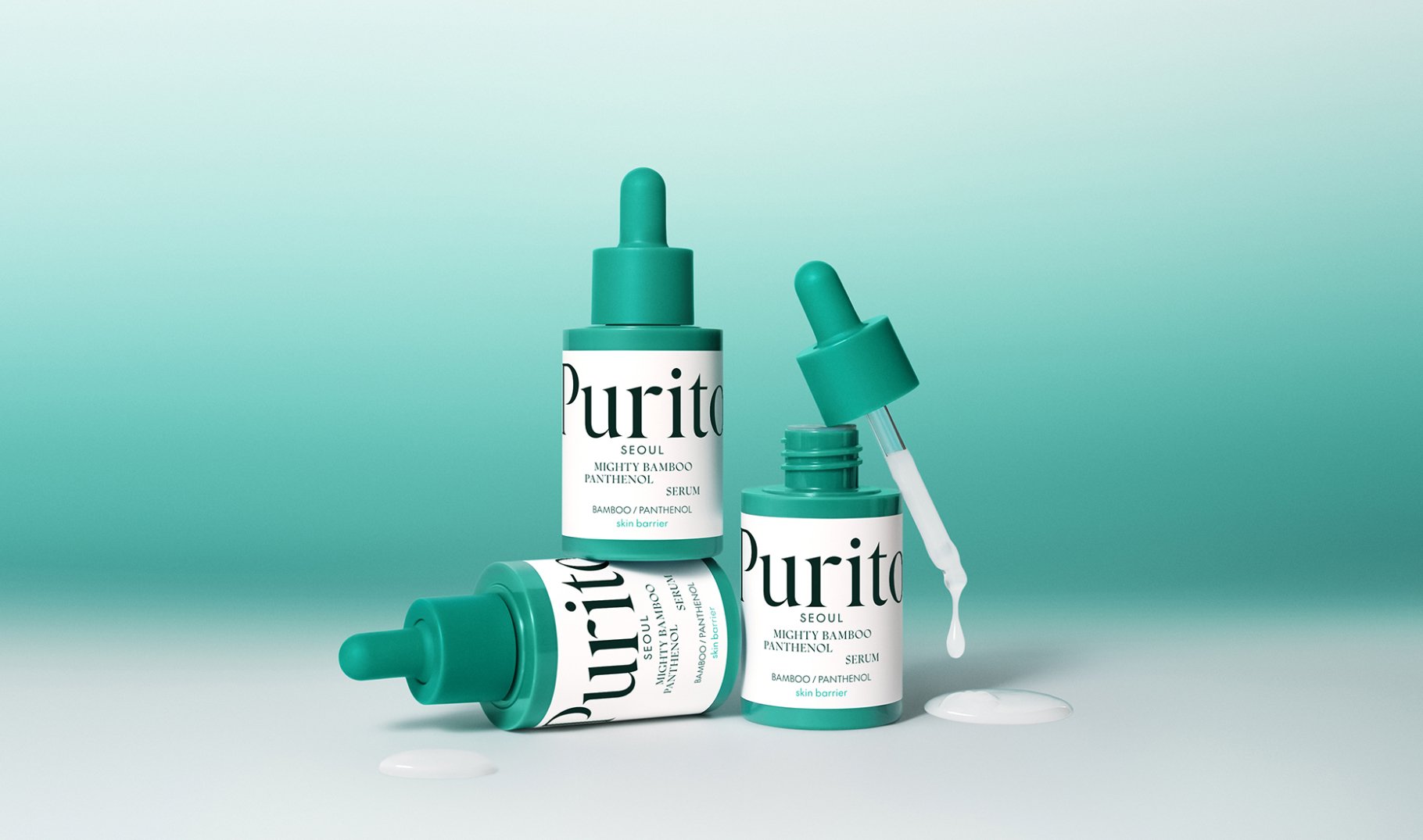Purito Mighty Bamboo Panthenol Serum 30ml - Emart Skincare Bangladesh