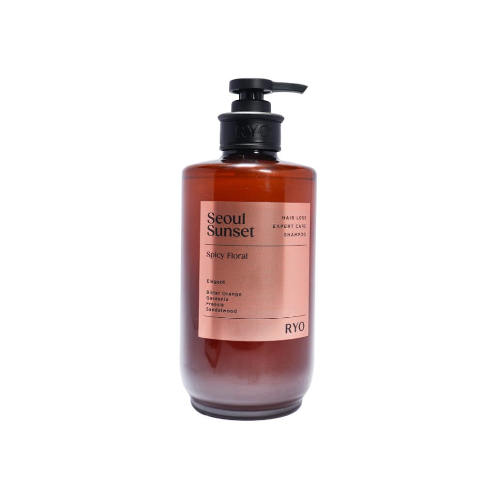 RYO Seoul Sunset Hair Loss Expert Care Shampoo (Spicy Flora) 585 ml - Emart Skincare Bangladesh