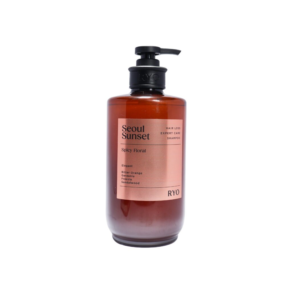 RYO Seoul Sunset Hair Loss Expert Care Shampoo (Spicy Flora) 585 ml - Emart Skincare Bangladesh