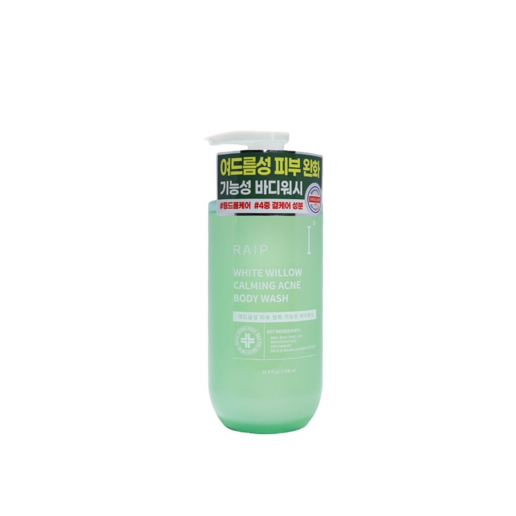 Raip White Willow Calming Acne Body Wash 500 ml - Emart Skincare Bangladesh