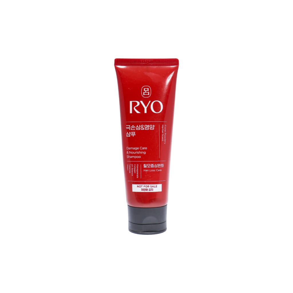 Ryo Damage Care & Nourishing Shampoo – Floral Powdery Herbal Scent 112 ml - Emart Skincare Bangladesh