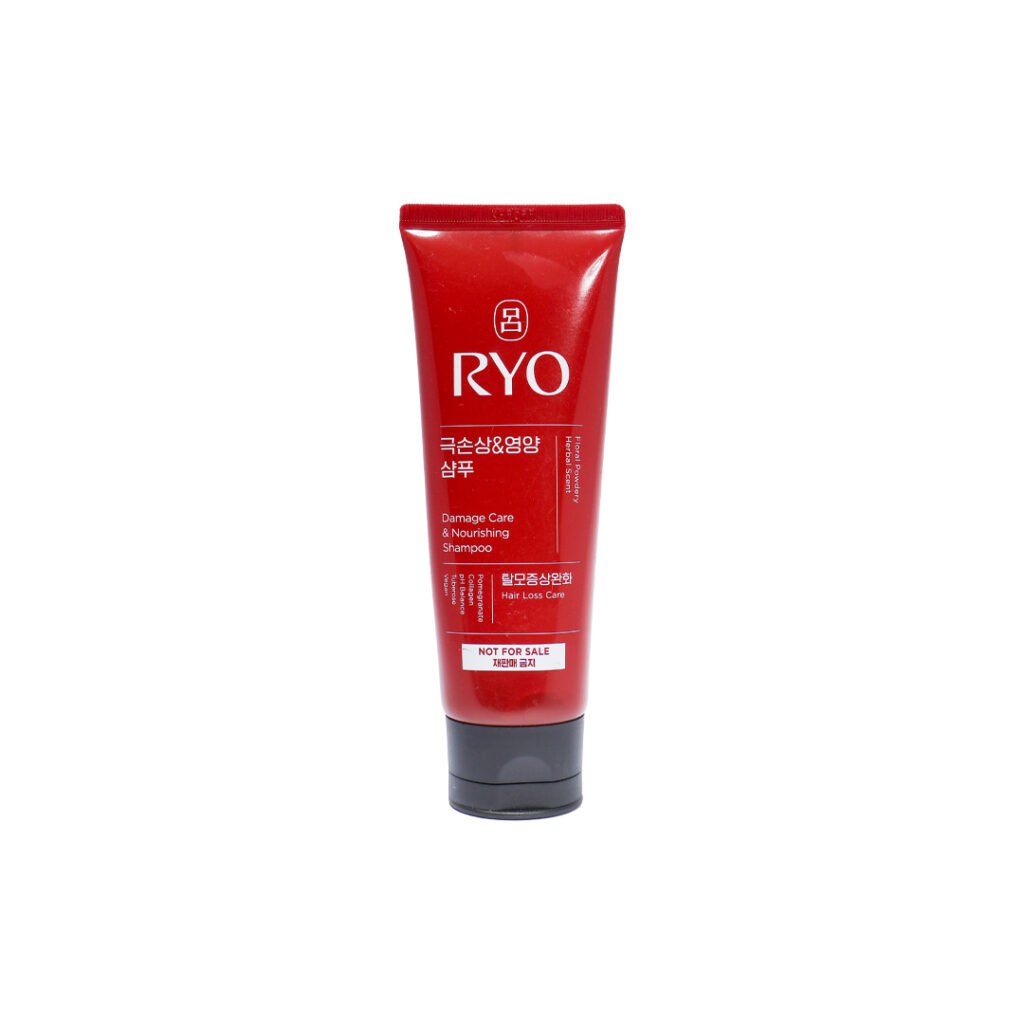 Ryo Damage Care & Nourishing Shampoo – Floral Powdery Herbal Scent 112 ml - Emart Skincare Bangladesh