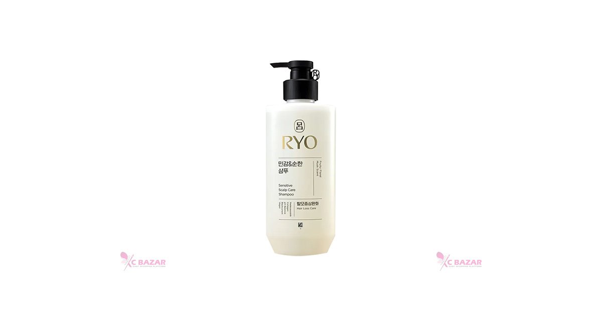 Ryo Sensitive Scalp Care Shampoo - Fruity Floral Musk Scent - Emart Skincare Bangladesh