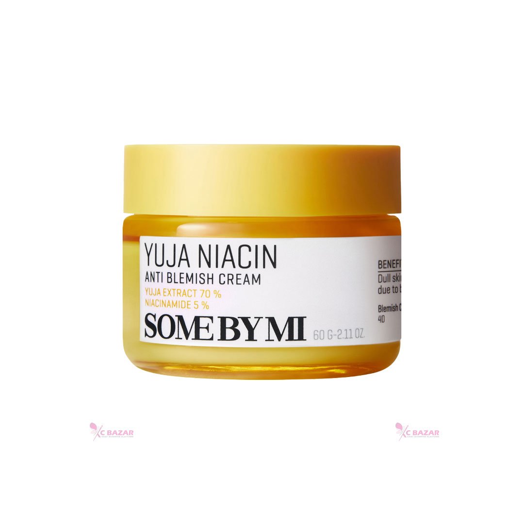 Some By Mi Yuja Niacin Anti Blemish Cream 60 g - Emart Skincare Bangladesh