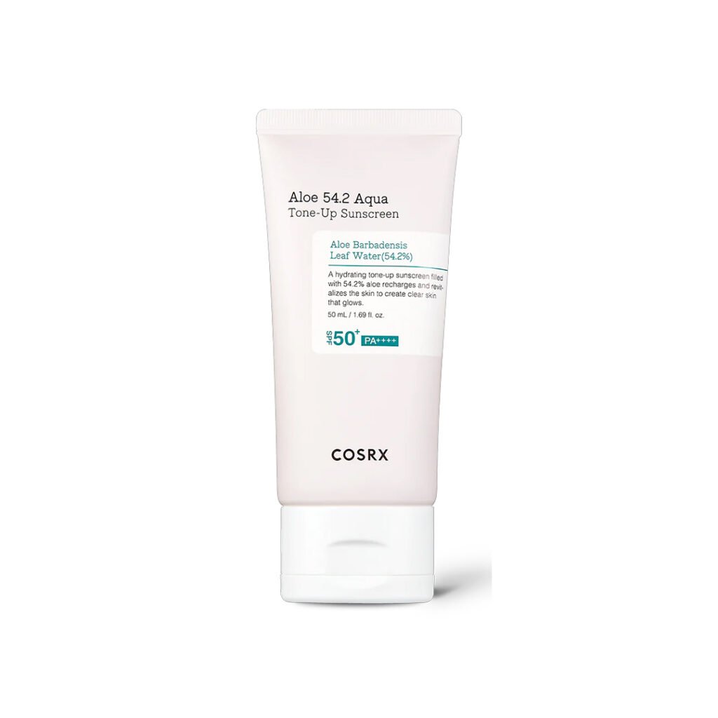 Cosrx Aloe 54.2 Aqua Tone-Up Sunscreen SPF50+ PA++++ 50 ml - Emart Skincare Bangladesh