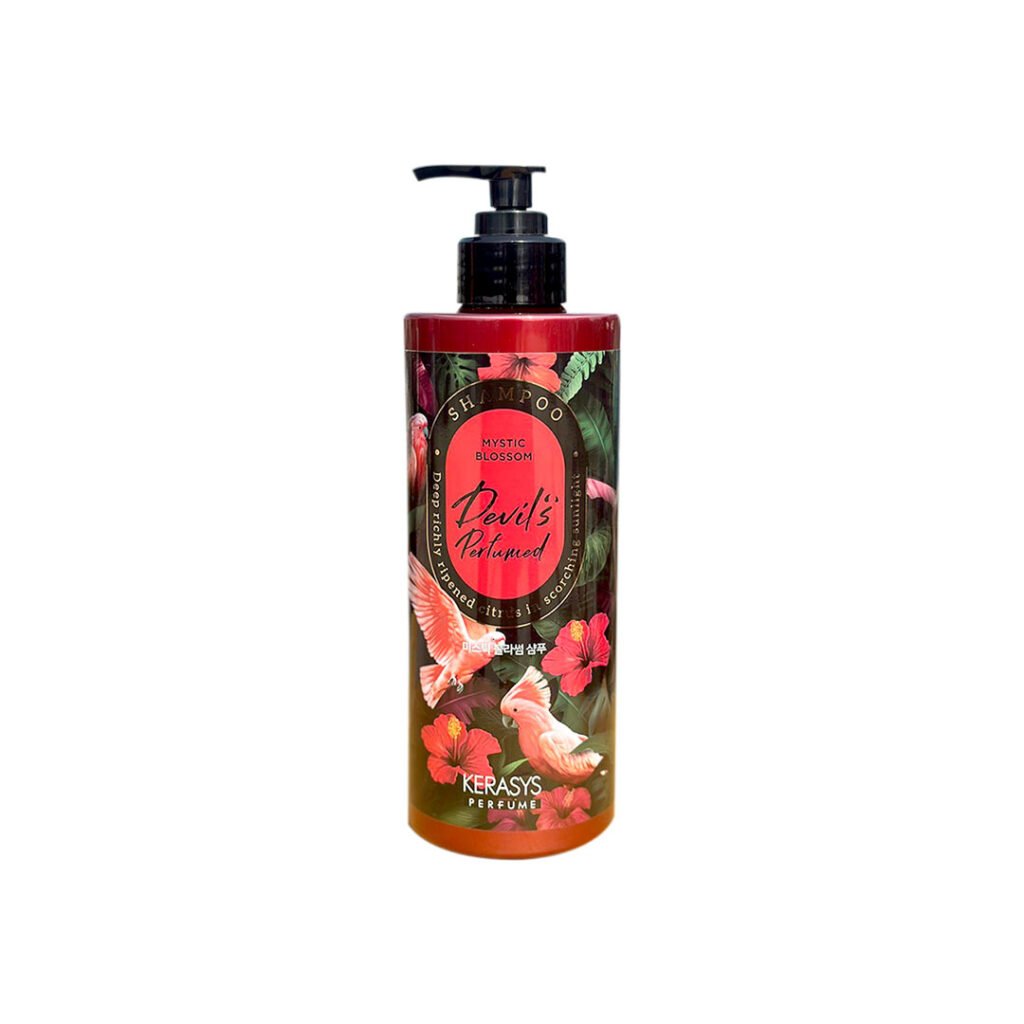 Kerasys Devil’s Edition Mystic Blossom Perfumed Shampoo 600 ml - Emart Skincare Bangladesh