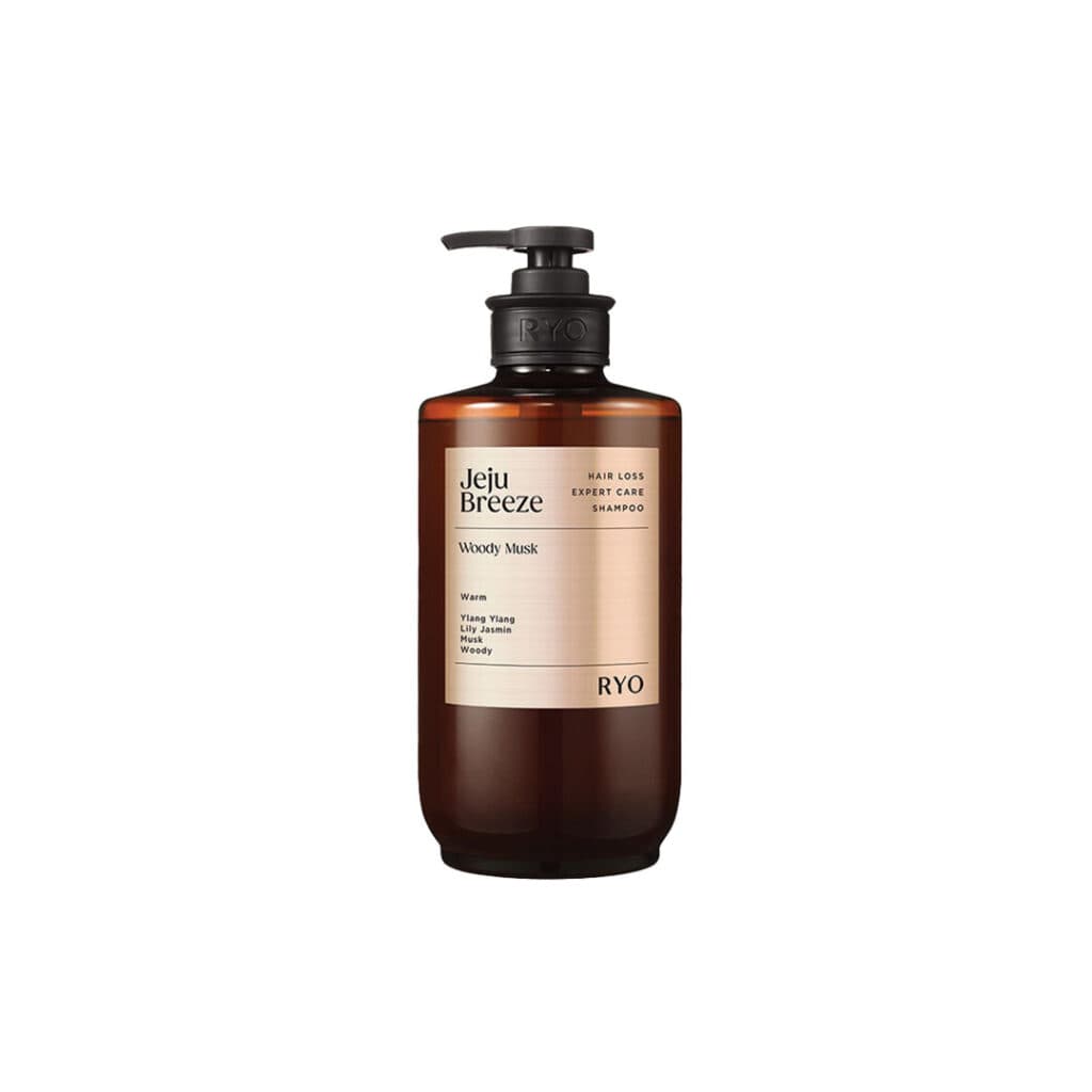 RYO Jeju Breeze Hair Loss Expert Care Shampoo (Woody Musk) 585 ml - Emart Skincare Bangladesh
