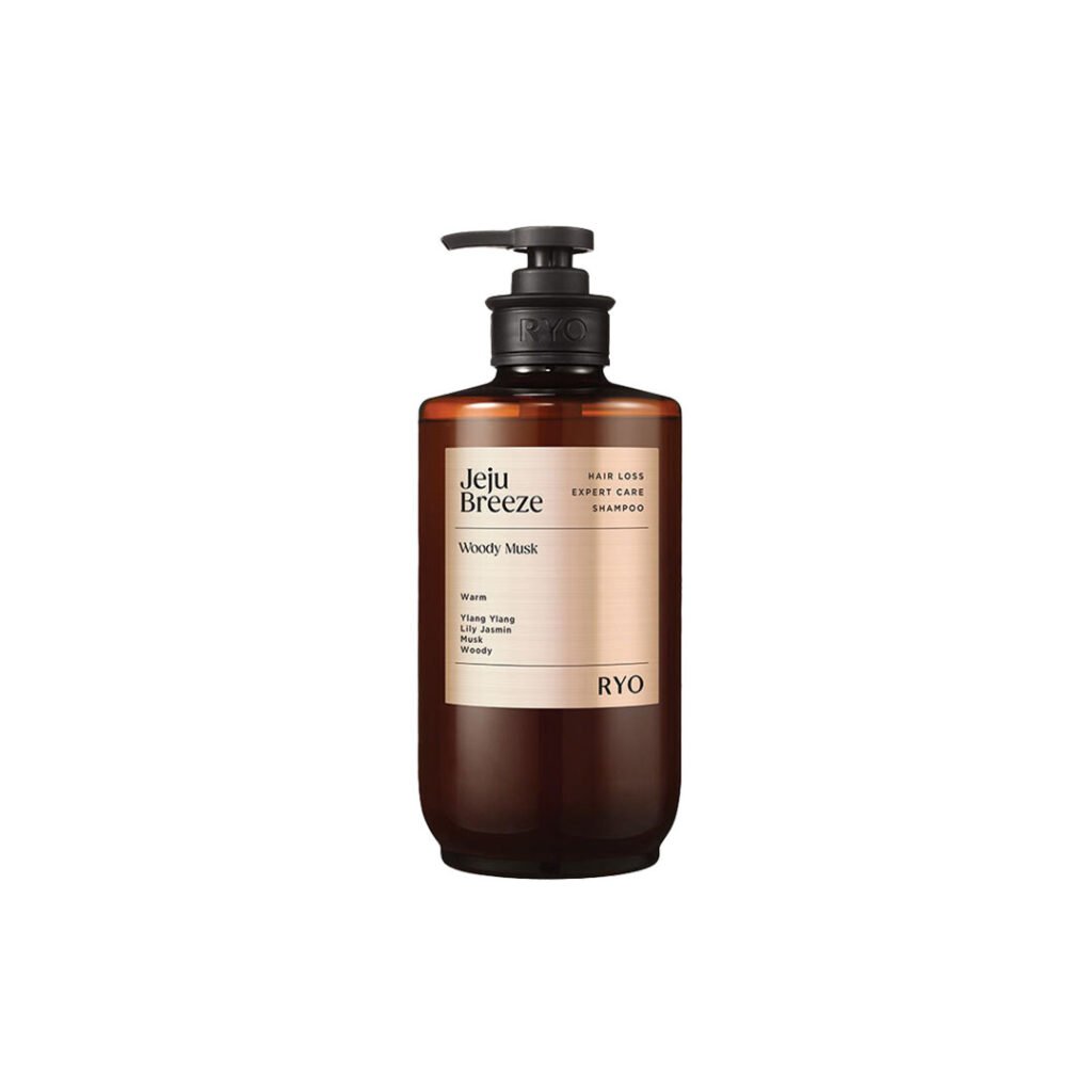 RYO Jeju Breeze Hair Loss Expert Care Shampoo (Woody Musk) 585 ml - Emart Skincare Bangladesh