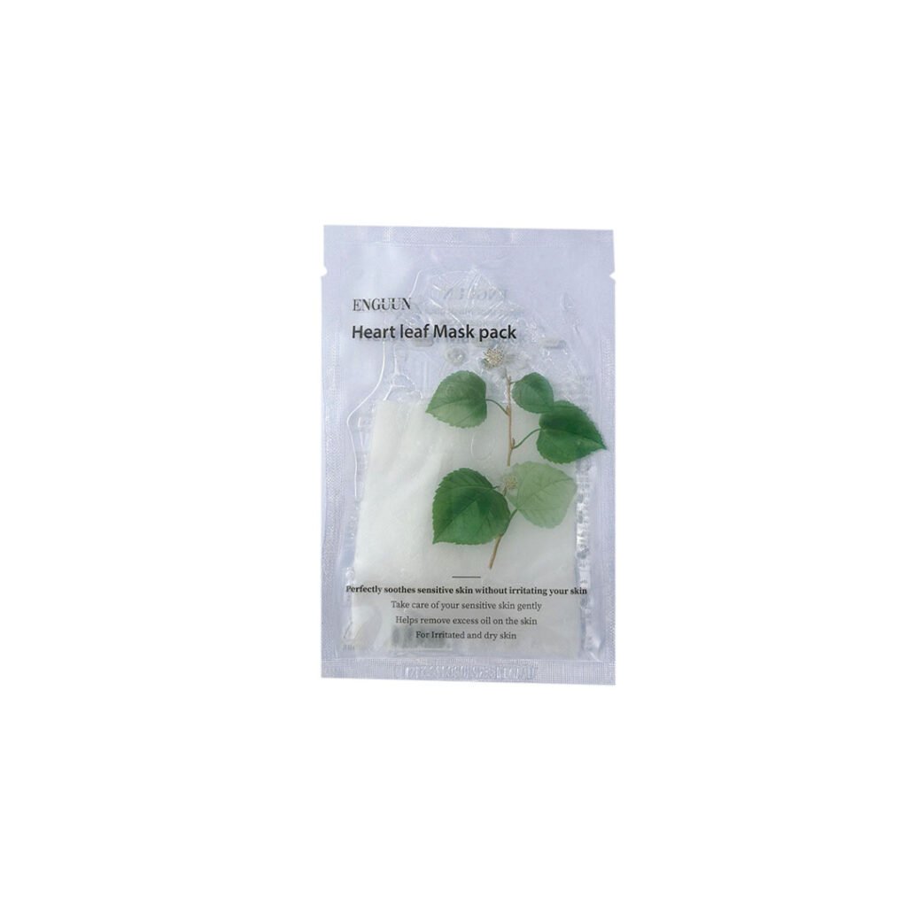 Enguun Mask Pack -Sheet Mask – HEART LEAF - Emart Skincare Bangladesh