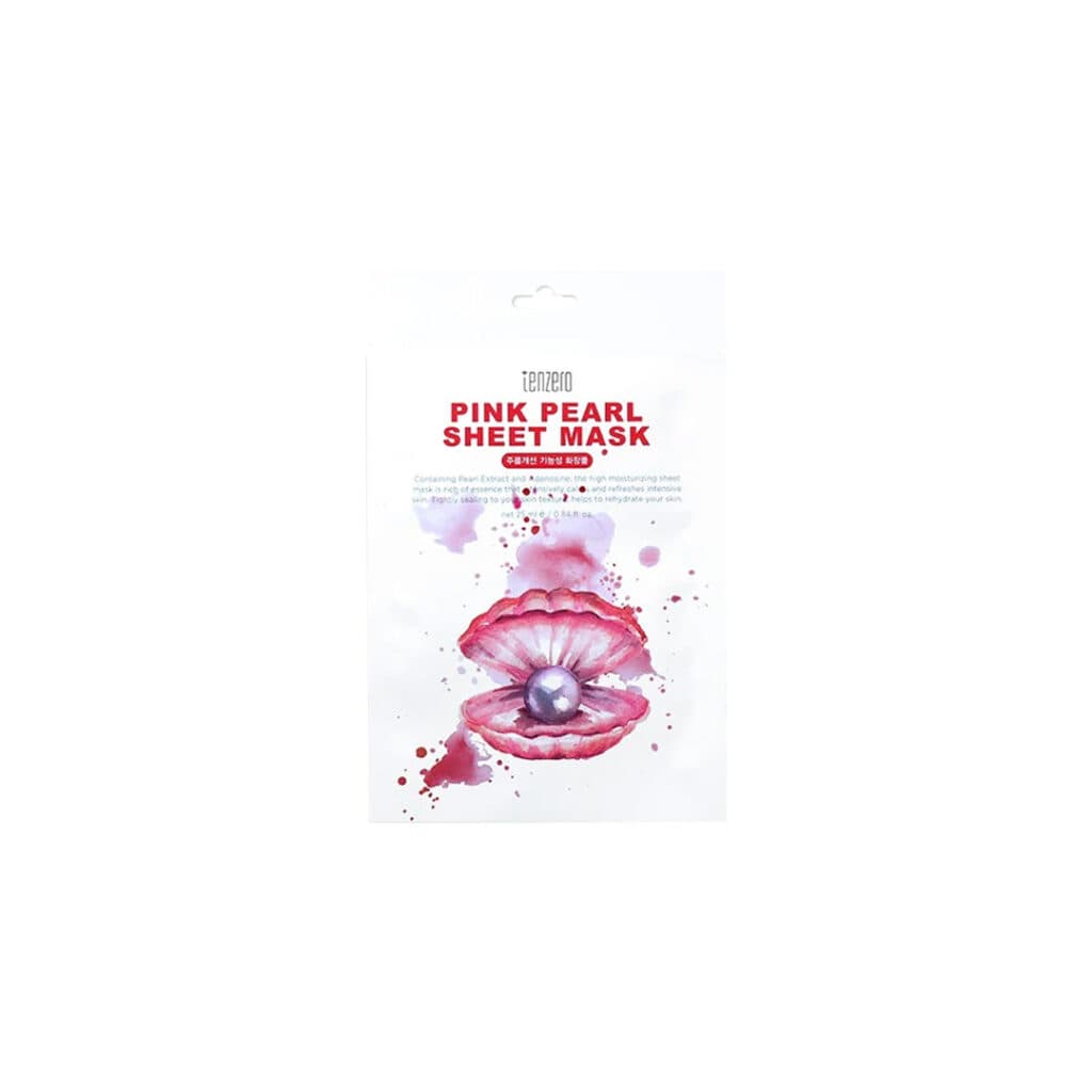 Tenzero Sheet Mask 25 ml – PINK PEARL - Emart Skincare Bangladesh