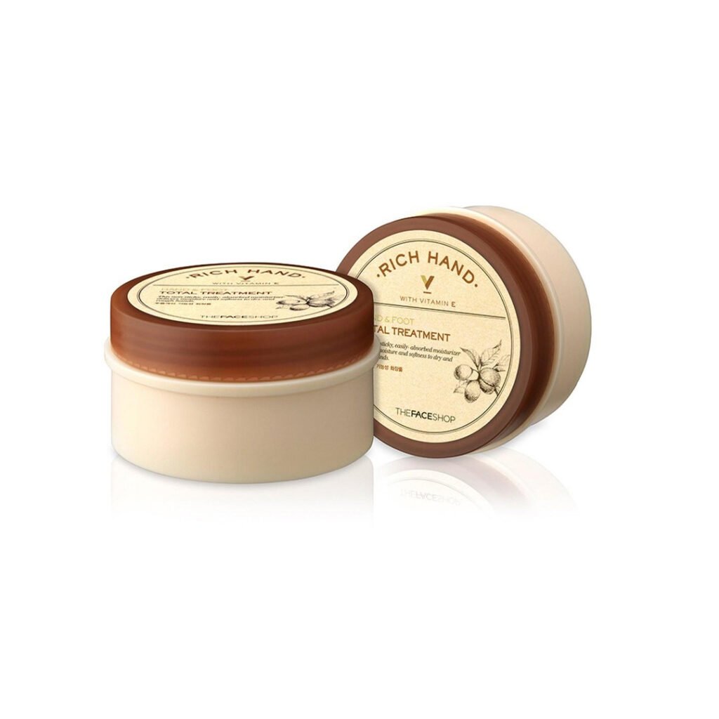 The Face Shop Rich Hand V Hand & Foot Total Treatment 120ml - Emart Skincare Bangladesh
