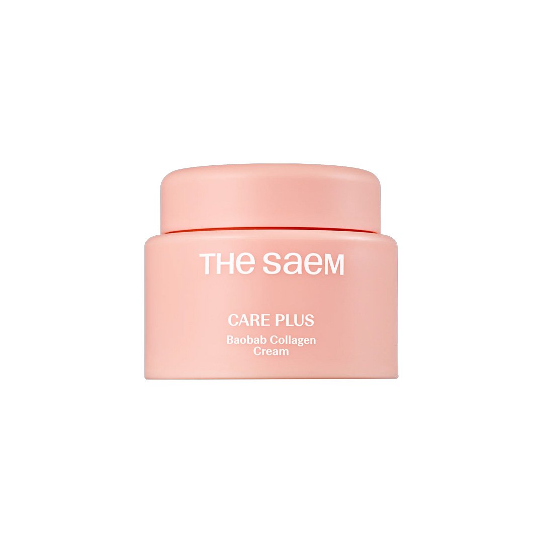 The Saem Care Plus Baobab Collagen Cream 100ml - Emart Skincare Bangladesh