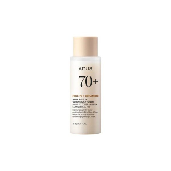 Anua Rice 70 Glow Milky Toner 40ml - Emart Skincare Bangladesh